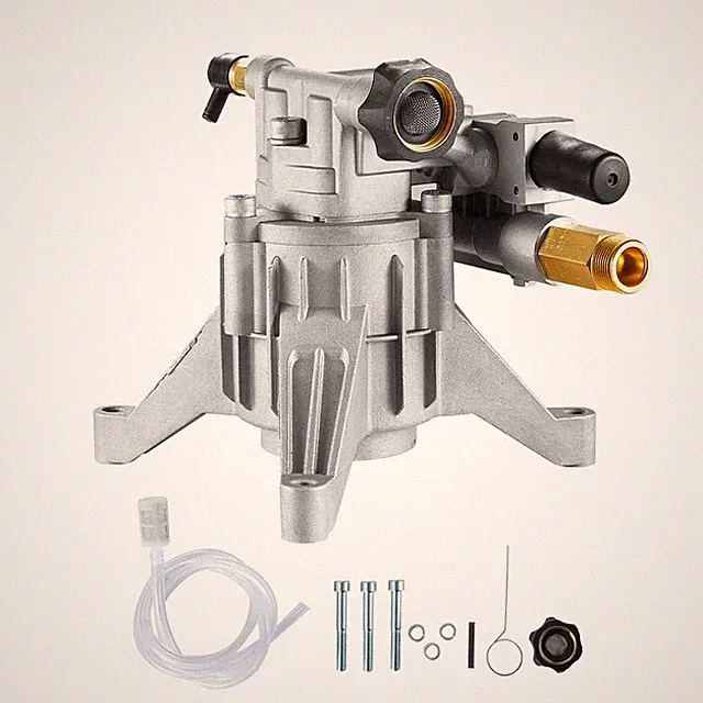 VEVOR Pressure Washer Pump 7/8" Shaft Vertical 2400PSI 2.5GPM with Siphon Tube