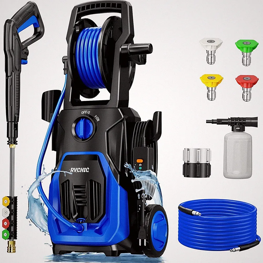 Vipuse Pressure Washer, 4200 PSI 2.8GPM Car Washer w/23FT Hose /Rotatable 0-120