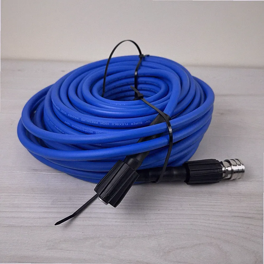 VIVIDWASH Kink Resistant 1/4" Pressure Washer Hose 100FT，3600PSI Power Washer...