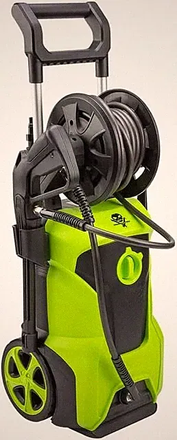 Voodoo Ride Power Pressure Washer 1800W 26ft Steel Braided Hose 4 Nozzles