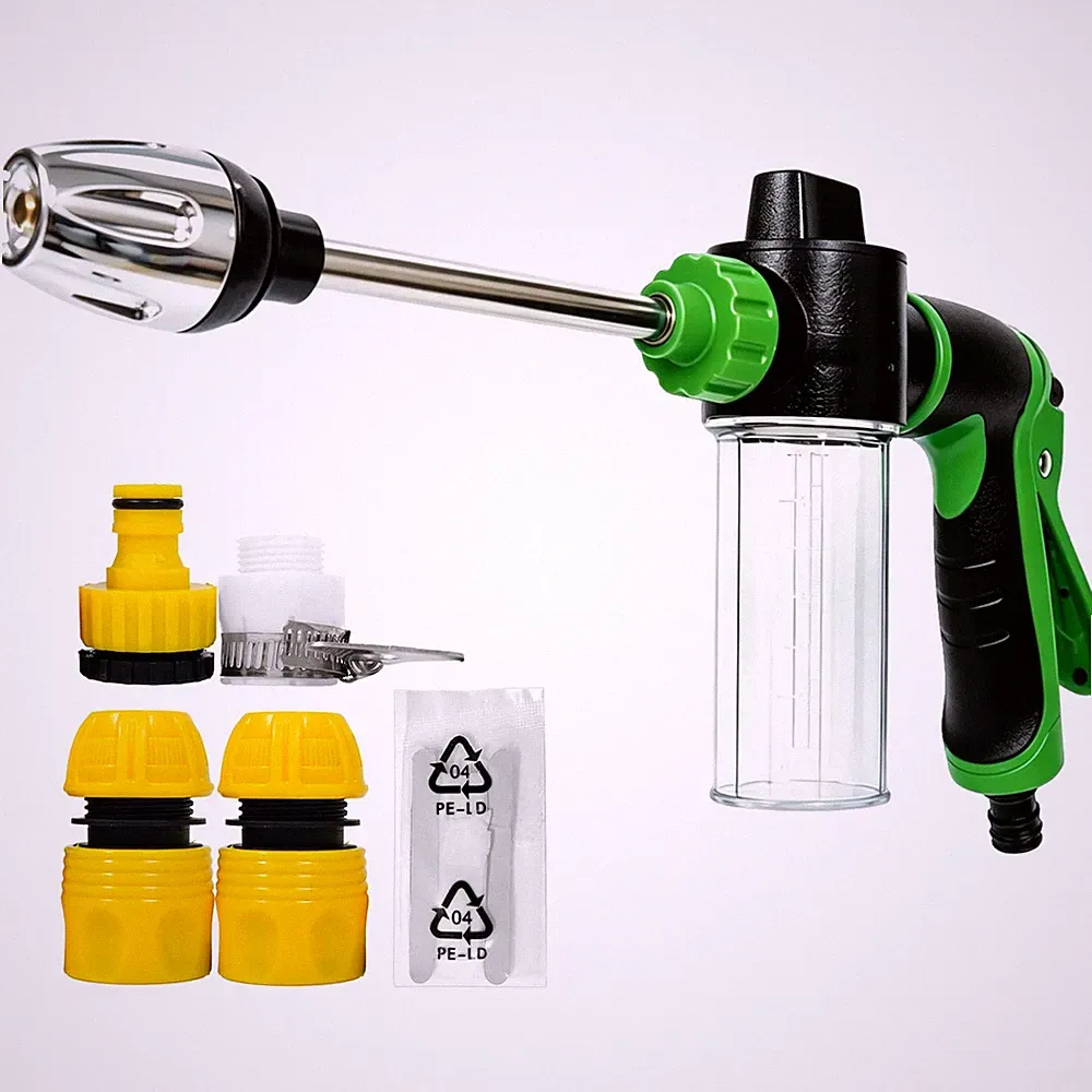 Vroas Hose Hawk Pro Pressure Washer,with Foam Pot,3 Spray Modes(Green)