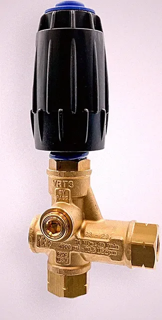 VRT3-250 Pressure Washer Unloader, 3650 PSI, Adjustable Knob, Blue Spring