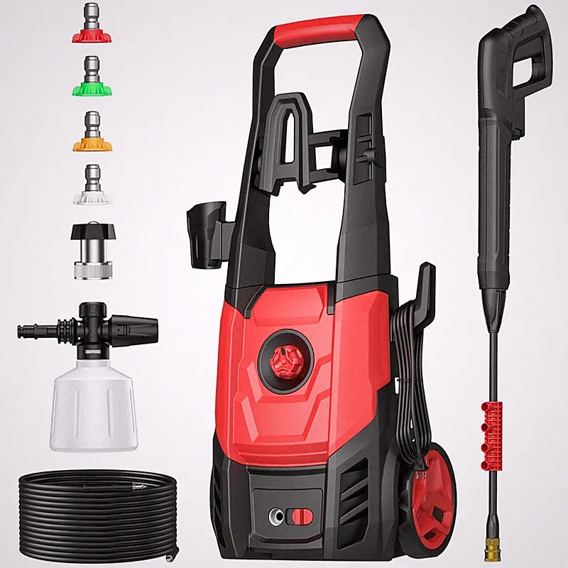 Vusign Electric Pressure Washer 2.5 Gpm Power Washer Foam Cannon Electric High