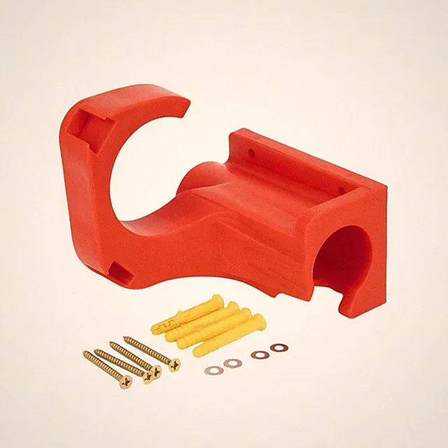 Wall mount for high-pressure cleaner, space-saving and durable.