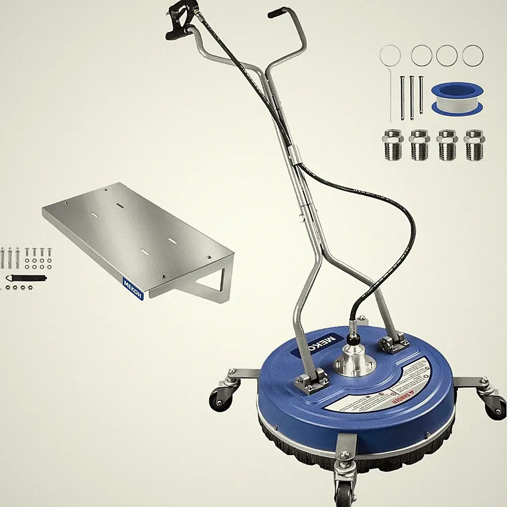 Wall Mount Pressure Washer Shelf ＆ Pressure Washer Surface Cleaner 20'', 4500PSI