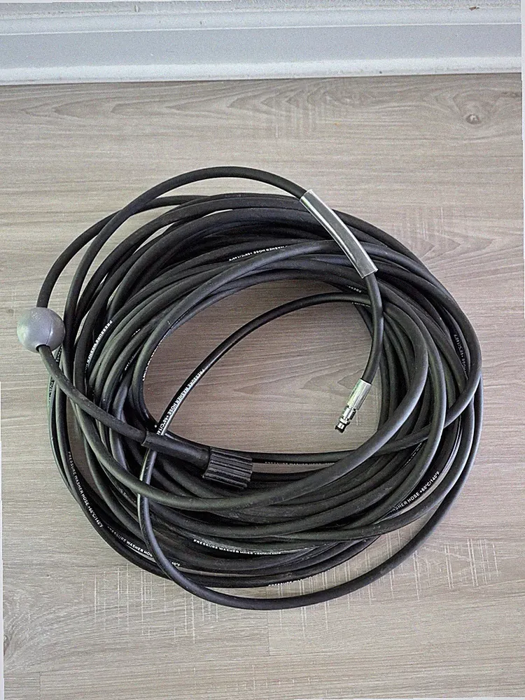 Wall Mounted High Pressure Washer 100-feet (30m) high-pressure hose