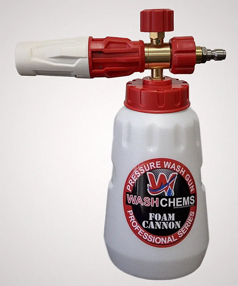 Wash Chems Foam Cannon Pressure Washer Large Mouth Foam Gun Car Washer Tool