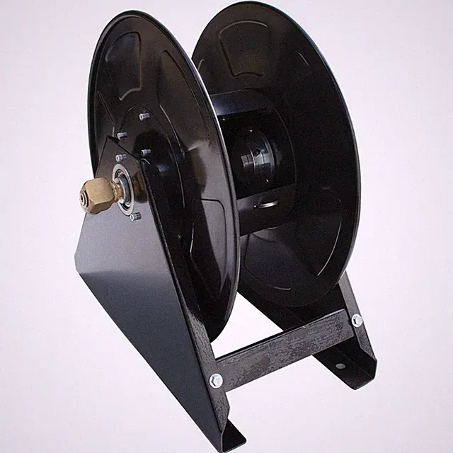 Washer 4000PSI 200ft Heavy Duty Manual Pressure Hose Reel MTM Hydro Pro Pin Lock