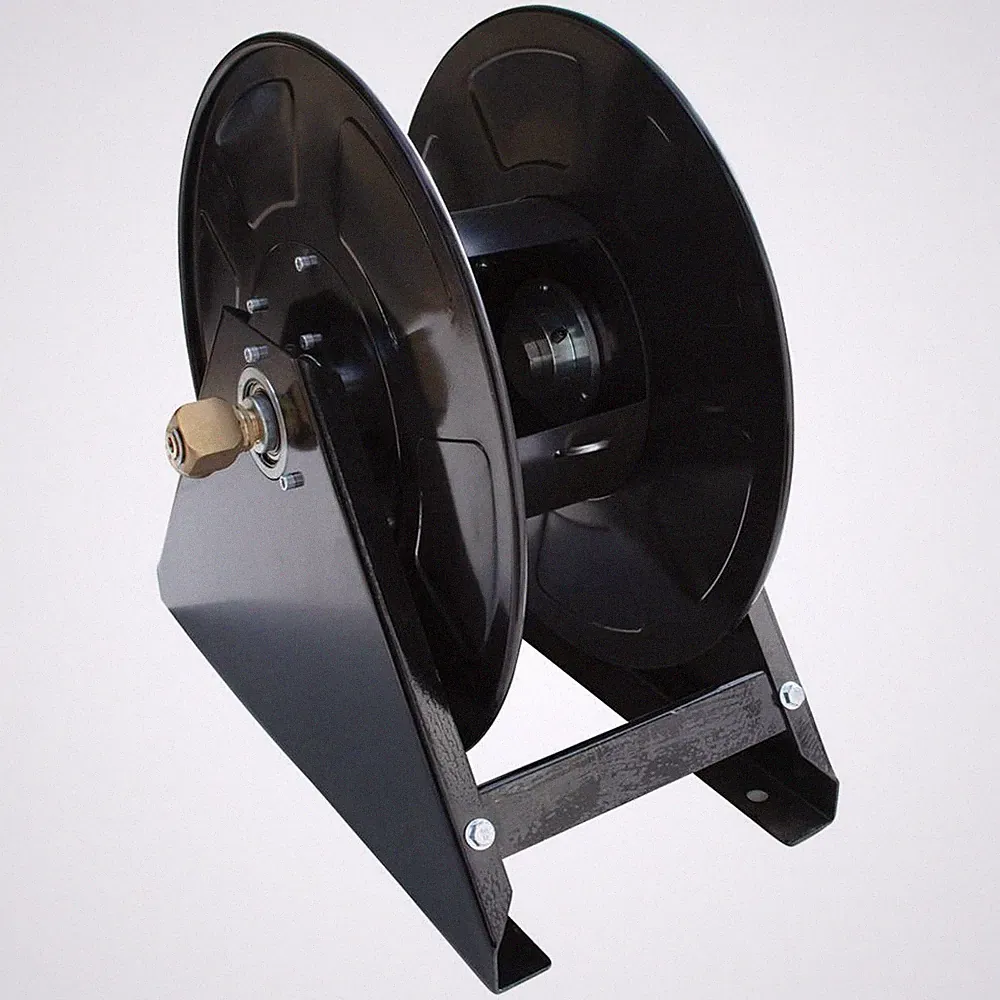 Washer 4000PSI 200ft Heavy Duty Manual Pressure Hose Reel MTM Hydro Pro Pin Lock
