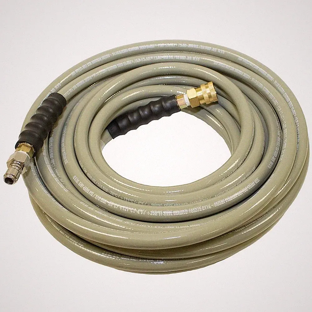 Washer 50ft Hot Water Pressure Hose 4500 PSI 250F Rated 3/8" QC Connect Simpson