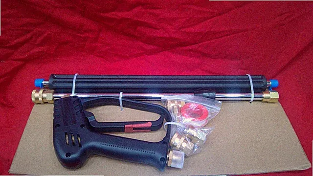 Washer gun replacement with extension - DEAL!!