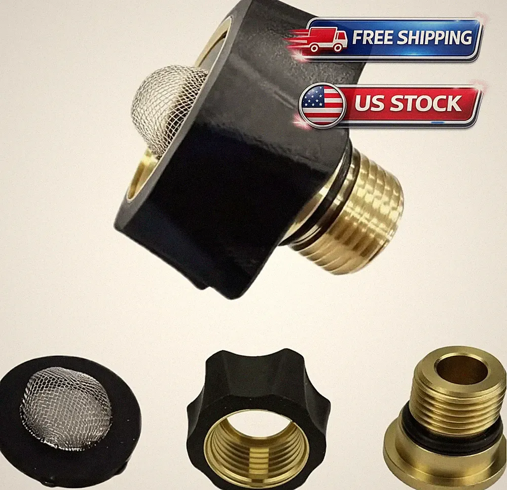 Water Inlet Fitting Replacement for Pressure Washer Pump Brass Connector
