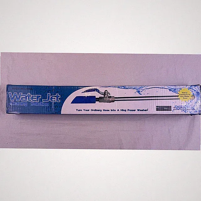 Water Jet Cleaning Solution Power Washer Wand Blue NEW High Pressure Hose Tool