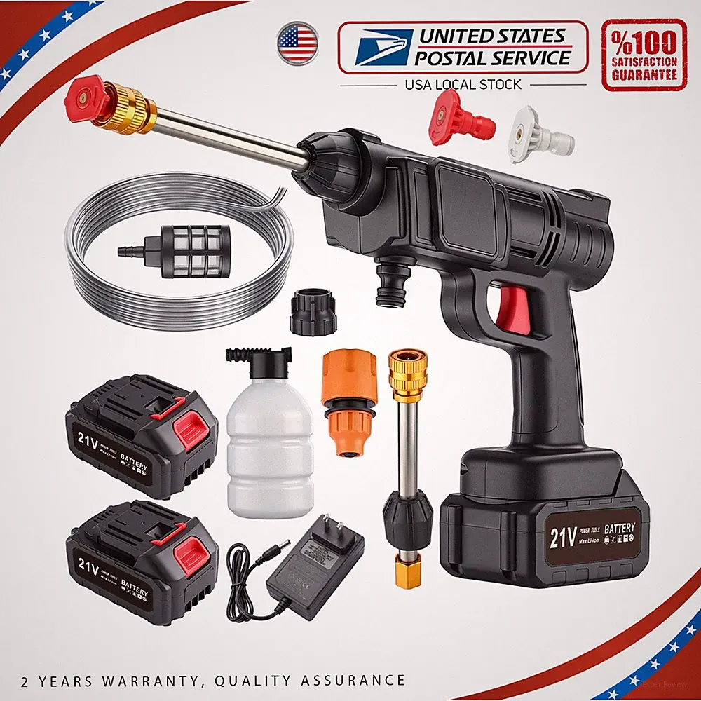 Water Pressure Washer For balconies decks US 70 dB Cordless 1.2mpa/145PSI