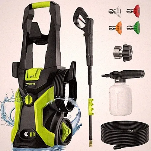 WATTFLO 2026 UPGRADED PRESSURE WASHER - BRIGHT GREEN