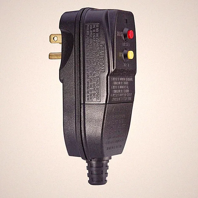WELLONG Replacement GFCI Plug for Pressure Washer Pool Pump 15Amp 3 Prong Cir...