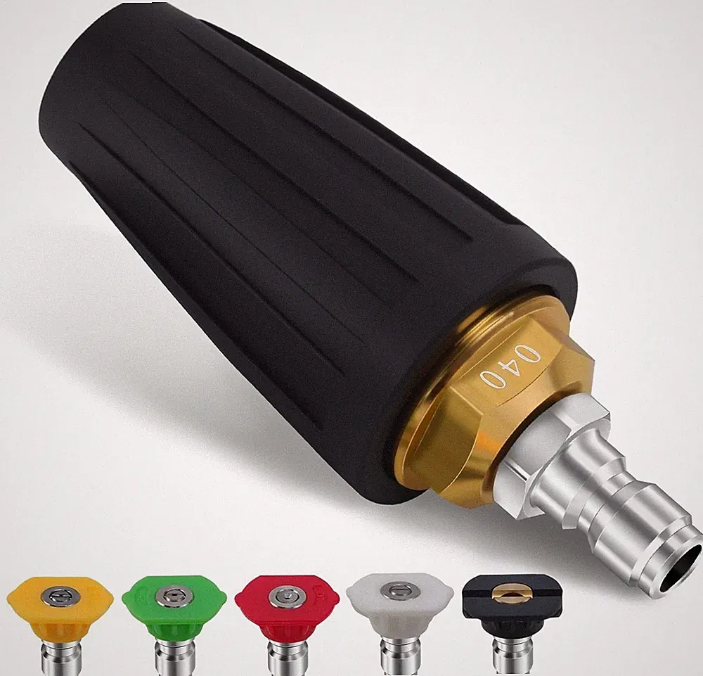 Weslymoo Pressure Washer Spray Nozzle, Power Washer Tips 4000 PSI Max Rotating w