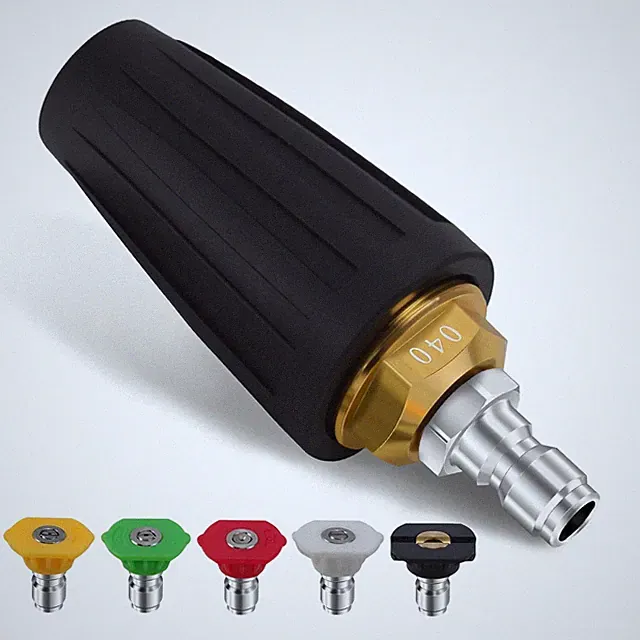Weslymoo Pressure Washer Spray Nozzle, Power Washer Tips 4000 PSI Max Rotating w