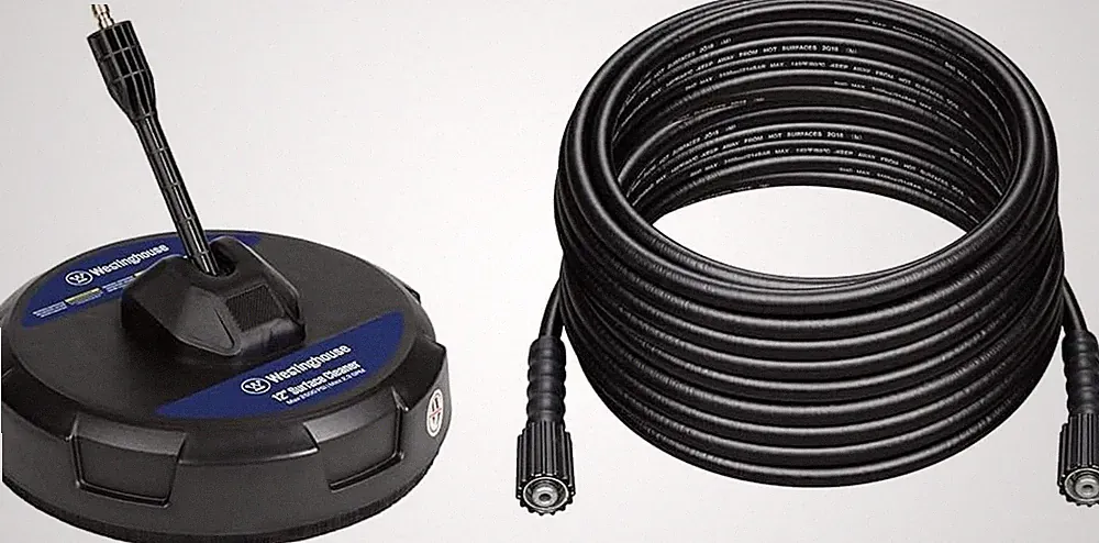Westinghouse 12" Surface Cleaner & 50ft Pressure Washer Hose Bundle Deal