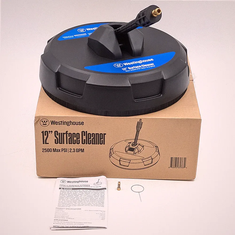 Westinghouse 12" Surface Cleaner Attachment for Pressure Washer | Black