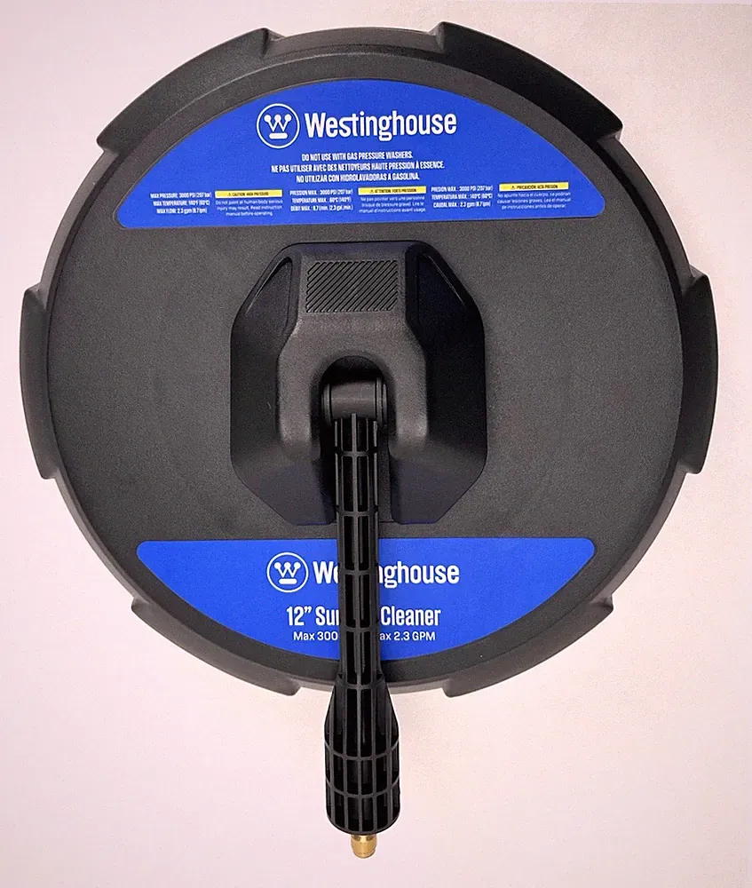 Westinghouse 12" Surface Cleaner Max 3000PSI 2.3GPM Pressure Washer Attachment