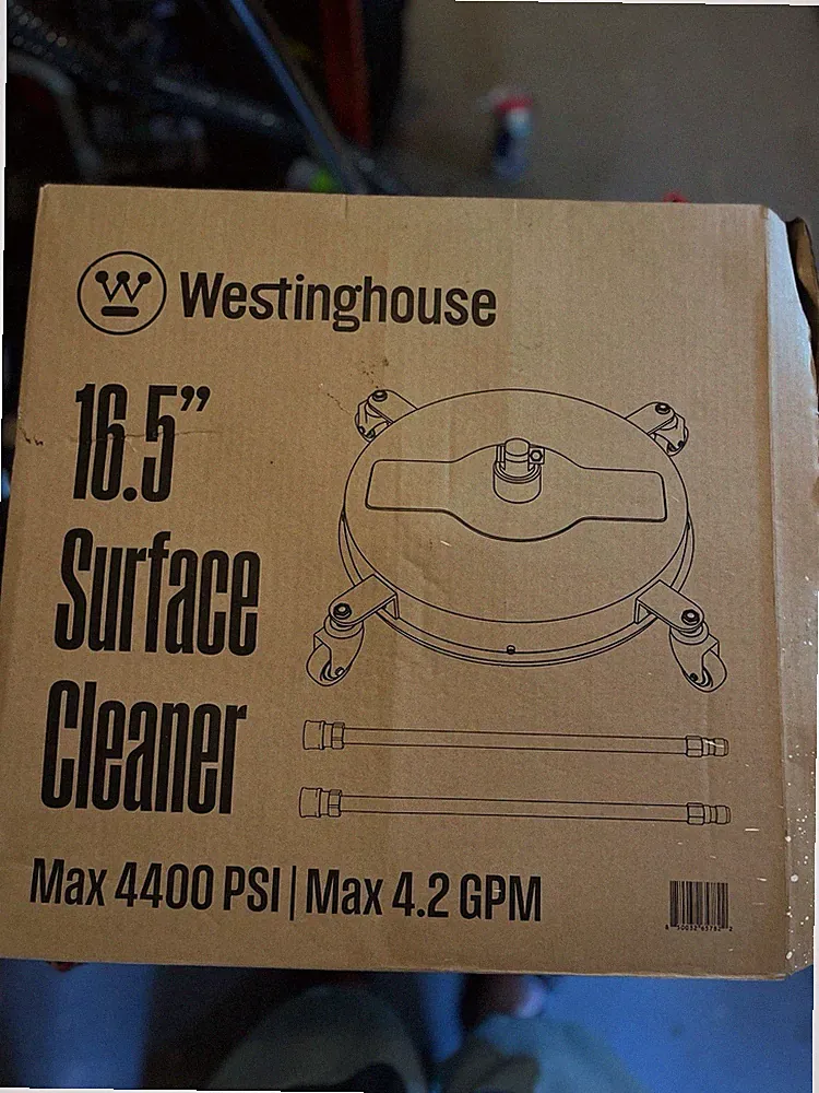Westinghouse 16.5" Stainless Steel Pressure Washer Surface Cleaner Max 4400 psi