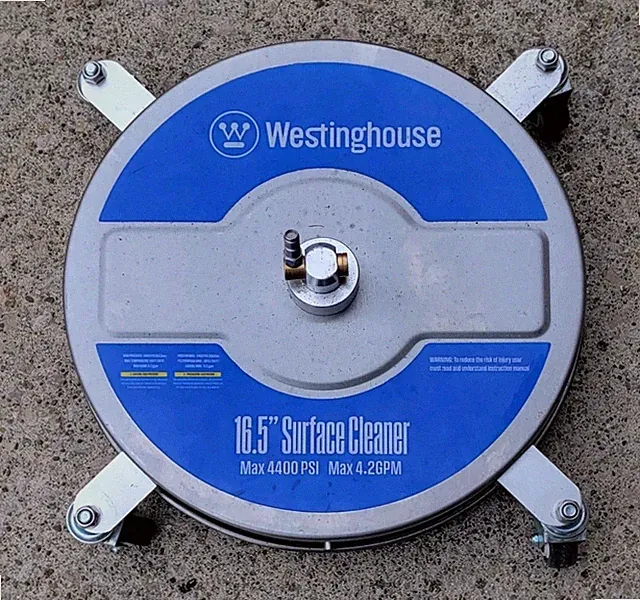 Westinghouse 16.5" Stainless Steel Pressure Washer Surface Cleaner Max 4400 psi