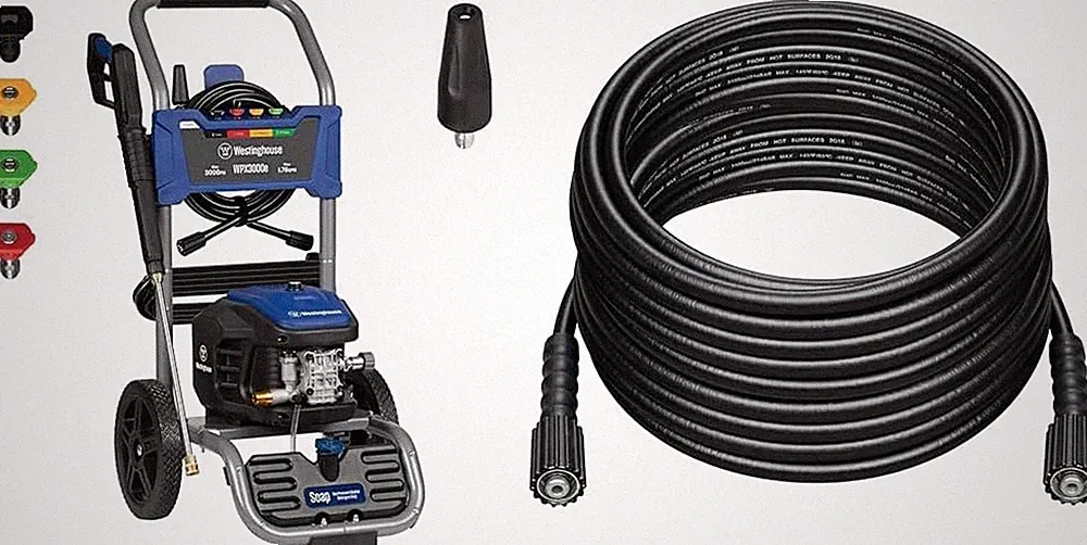 Westinghouse 3000 PSI Electric Pressure Washer Bundle with 50 Ft Hose