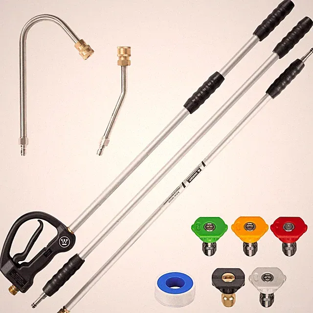 Westinghouse 9ft Pressure Washer Extension Wand Gas Electric Universal Fit