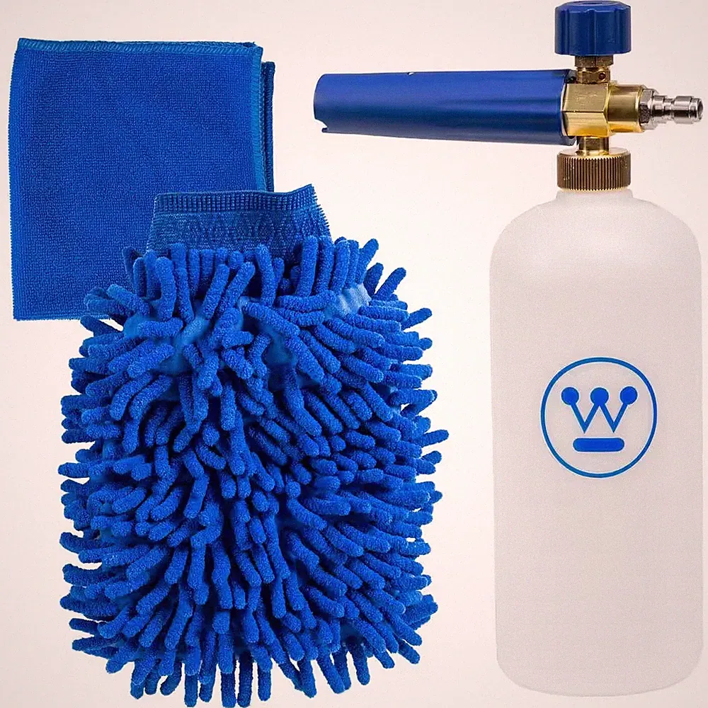 Westinghouse - Auto Pressure Washer Accessory Kit, Auto Foam Cannon New