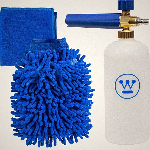 Westinghouse Auto Pressure Washer Accessory Kit: Foam Cannon, Wash Mitt, Towel