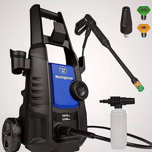 Westinghouse ePX3050 2100 PSI Electric Power Washer 3 Spray Tips Anti-Tipping