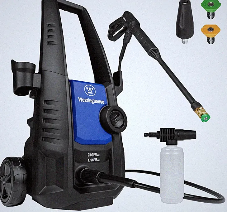 Westinghouse ePX3050 Pressure Washer 2100 PSI 1.76 GPM Foam Cannon Turbo