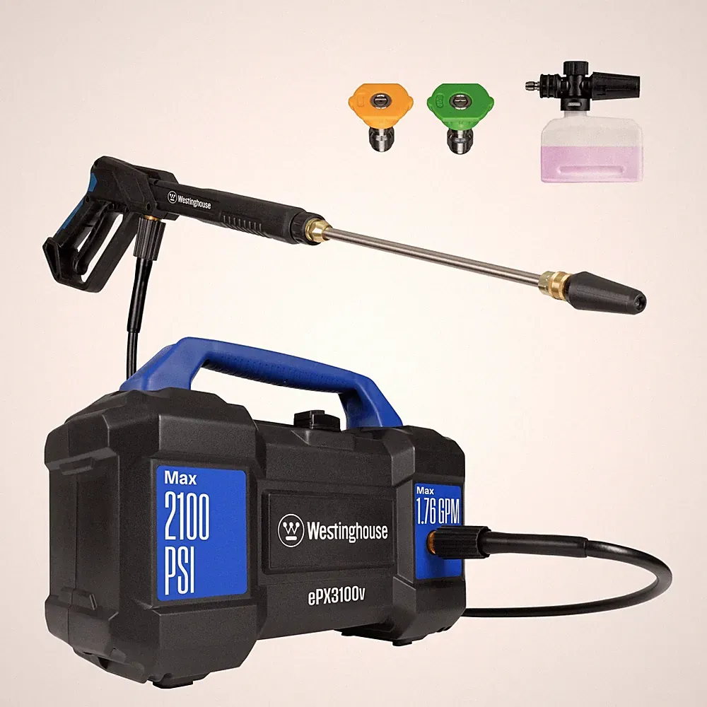 Westinghouse ePX3100v Electric Pressure Washer 2100 PSI 1.76 GPM Foam Cannon