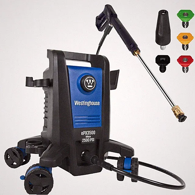 Westinghouse ePX3500 Electric Pressure Washer, 2500 Max 2500 PSI, Black