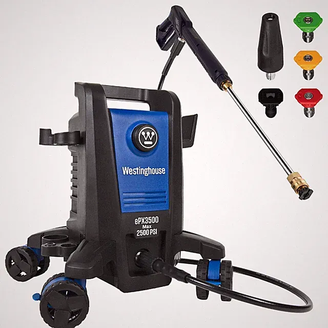 Westinghouse ePX3500 Electric Pressure Washer, 2500 Max 2500 PSI, Black