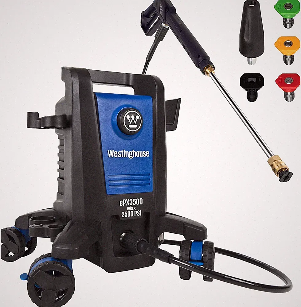 Westinghouse Epx3500 Electric Pressure Washer, 2500 Max PSI 1.76 Max GPM
