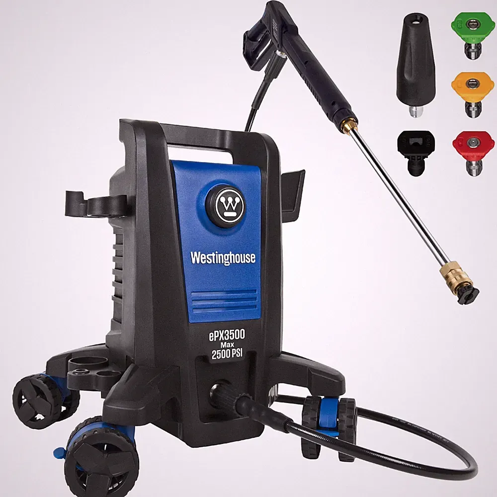 Westinghouse ePX3500 Electric Pressure Washer, 2500 Max PSI 1.76 Max GPM with...