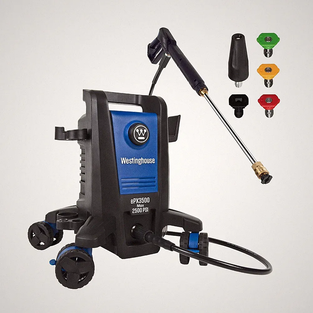 Westinghouse ePX3500 Electric Pressure Washer, 2500 Max PSI 1.76 Max GPM with...