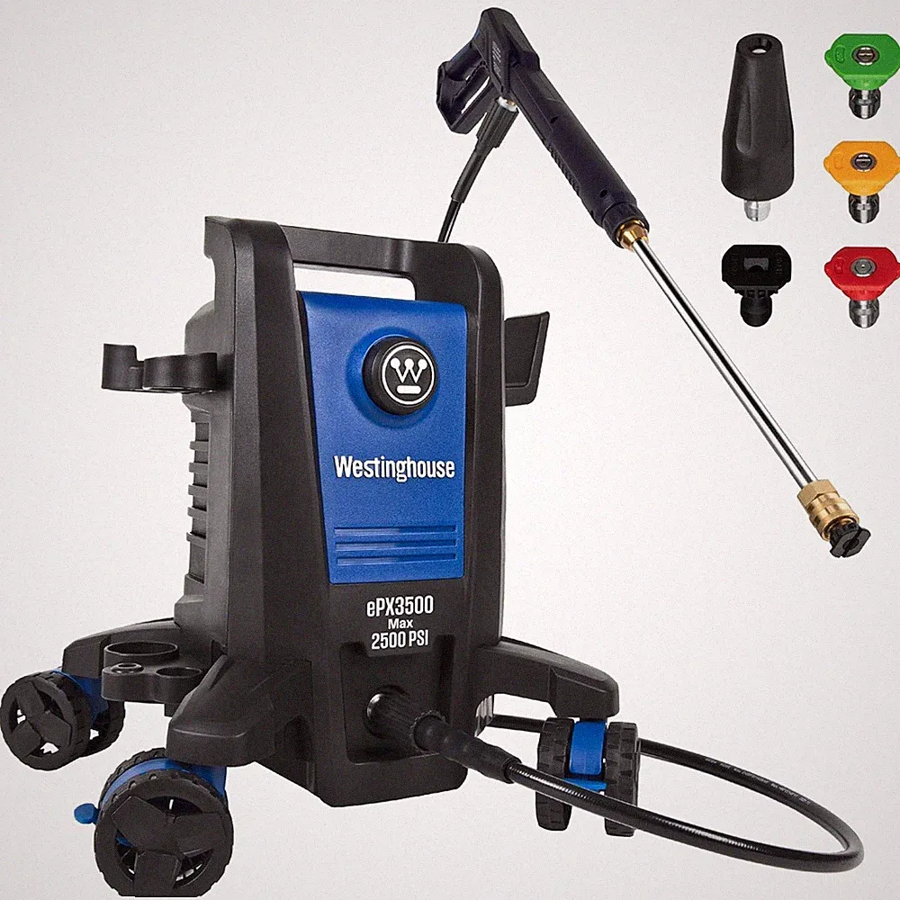 Westinghouse ePX3500 Electric Pressure Washer, 2500 Max PSI 1.76 Max GPM with An
