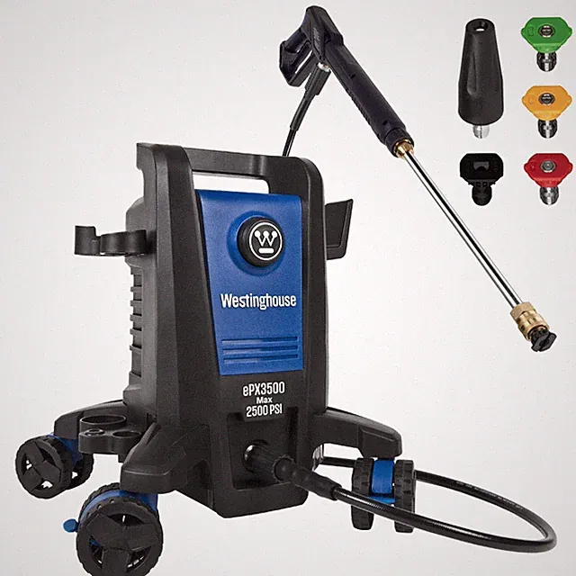 Westinghouse ePX3500 Electric Pressure Washer 2500 PSI 1.76 GPM 5 Nozzles
