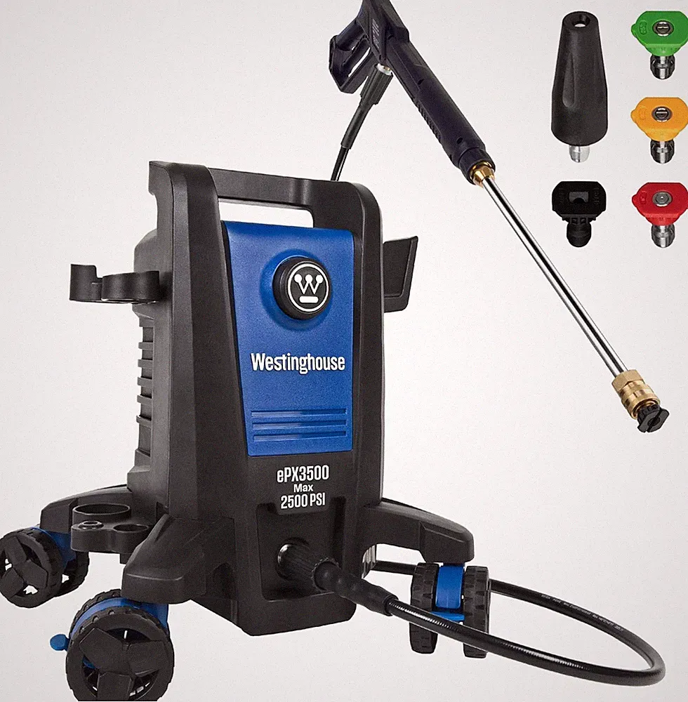 Westinghouse ePX3500 Electric Pressure Washer 2500 PSI 1.76 GPM with Soap Tank