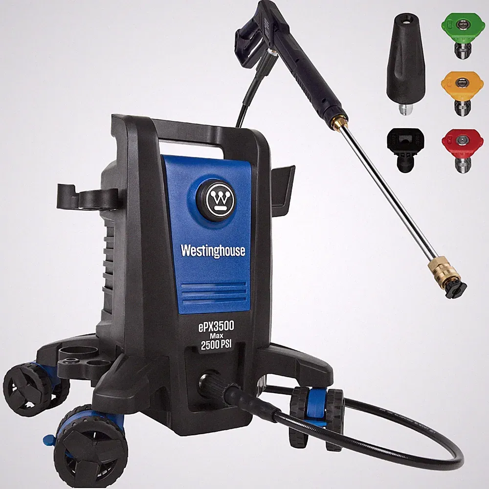 Westinghouse ePX3500 Electric Pressure Washer 2500PSI 1.76GPM 5-Nozzle Set