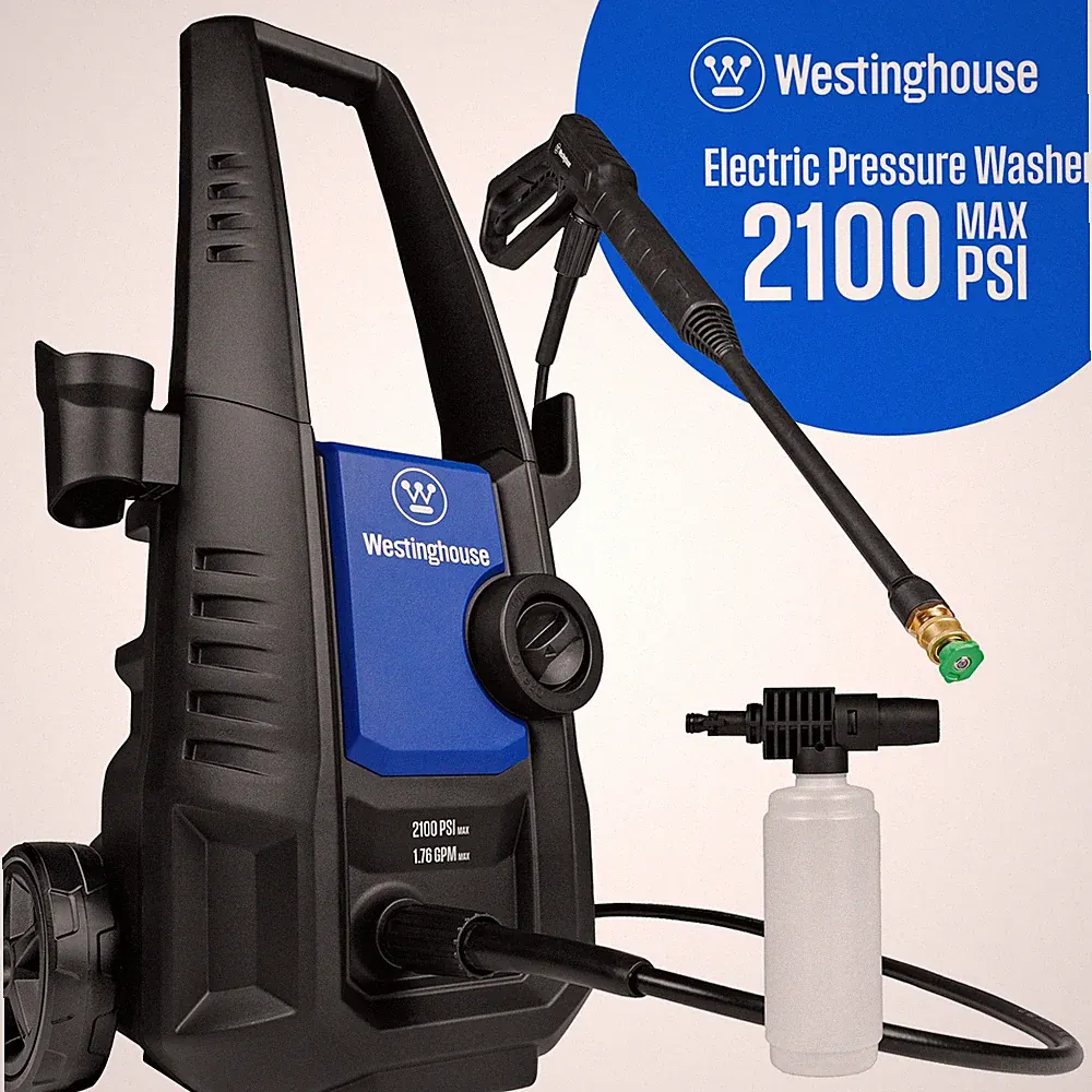 Westinghouse Open Box 2100 PSI 1.76 GPM Electric Pressure Washer