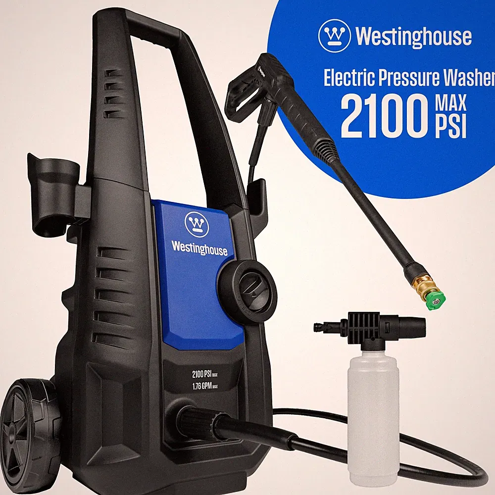 Westinghouse Open Box 2100 PSI 1.76 GPM Electric Pressure Washer