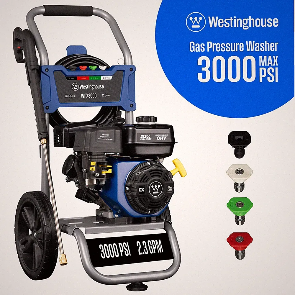 Gas 3000 PSI pressure washer