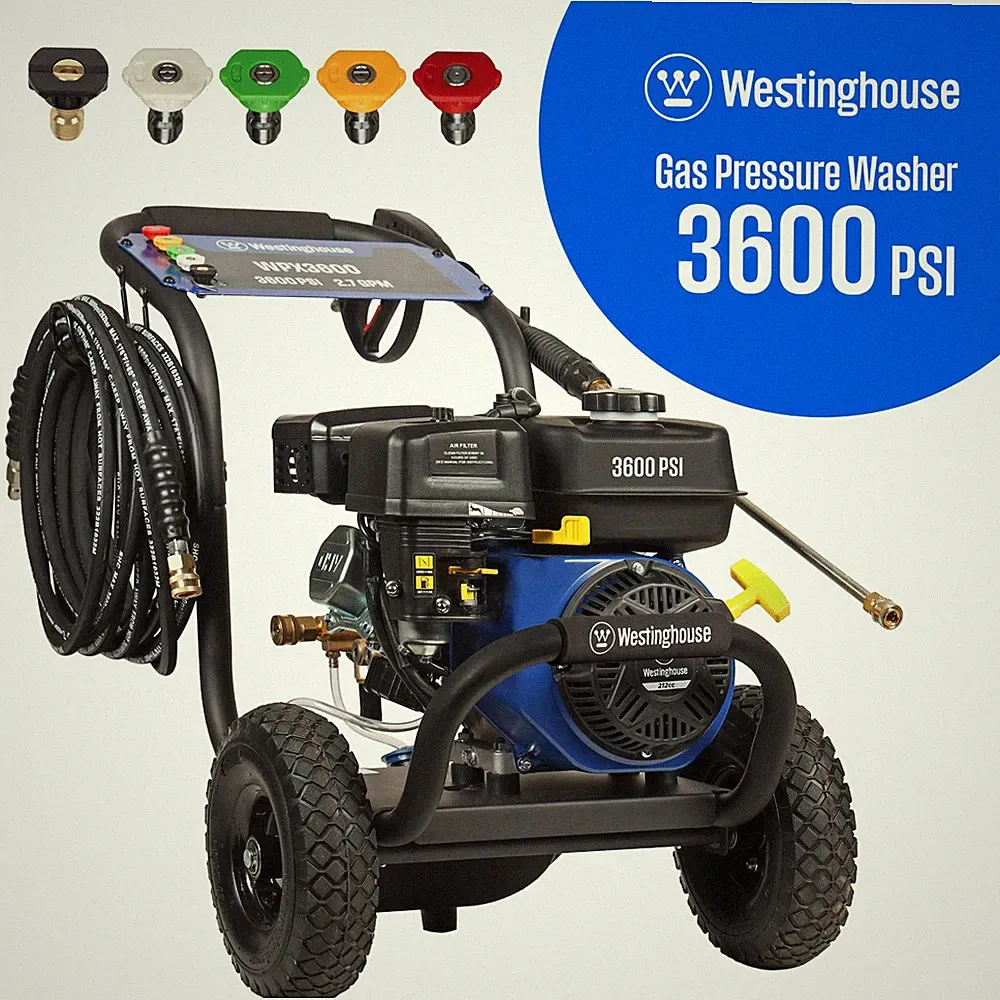 Westinghouse Open Box Gas Pressure Washer, Model WPX3600