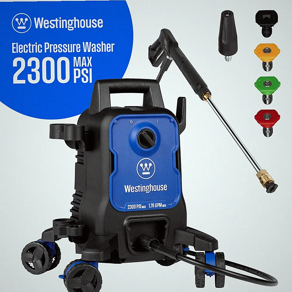 Westinghouse Open Box Max 2300 PSI 1.76 Max GPM Electric Powered Pressure Washer