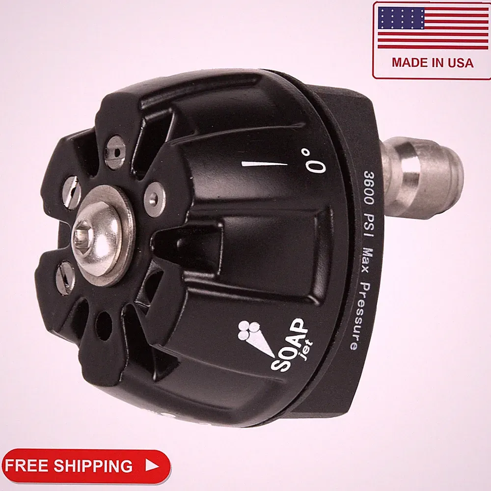 Westinghouse Pressure Washer 6-in-1 Nozzle Attachment - 3600 Max PSI, 1/4" Conne