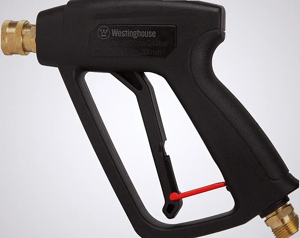 Westinghouse Short Pressure Washer Gun - 3600 Max PSI, M22 Connector - for Gas a